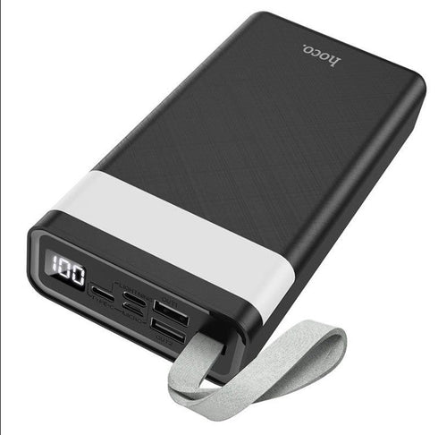 J73 Powerful, power bank 30000mAh Black